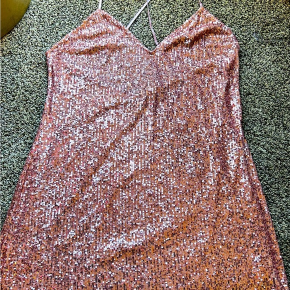 Victoria secret Sequin Pink Dress - Picture 1 of 8